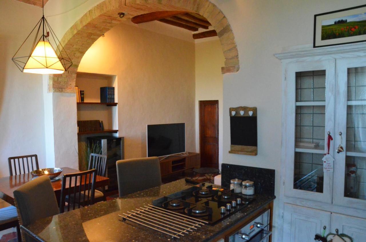 Apartamento La Terrazza Sull'Alba Montalcino Exterior foto